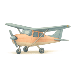 Airplane card